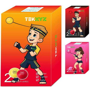 TEKXYZ �{�N�V���O ���t���b�N�X �{�[���A2 �̓�Փx���x���̃{�N�V���O �{�[���A�w�b�h�o���h�t���A�e�j�X �{�[�������_�炩���A���A�N�V�����A�q�����A�p���`���O �X�s�[�h�A�t�@�C