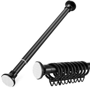 SCKTOO ���ς�_2m �X�e�����X �L�k�_ 110-200cm �T�b�V���p�J�[�e�����[�� �������� �h�����s�v �J�[�e�����b�h �V���O���J�[�e�����[�� ���� ���� �J�[�e���˂�����_2m�i���F110-200CM �u��