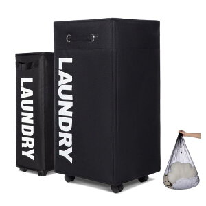 Caroeas 100L ���󂩂� �����h���[�o�X�P�b�g �����h���[���� �܂肽���� ����o�X�P�b�g �L���X�^�[�t�� ������� �������H �����t�� �ג��^�����h���[�o�X�P�b�g ���[�֗� �u���b�N