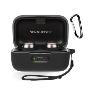 Sennheiser MOMENTUM True Wireless 4 �p �P�[�X �S�ʕی�J�o�[ �V���R���P�[�X �J���r�i�t��+�X�g���b�v�t���yHUKWIMO�z �J���r�i�t�� �ϏՌ� �h�� �h�o �����[�d�\ �S�ʕی� �L�Y�h�~ Sennheiser