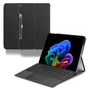 For Surface Pro 12�C���` (��12����/2025�N) �P�[�X �X�^���h �@�\ �p�x���� �㎿PU���U�[ �L�Y�h�~ �y�� �^�u���b�g �J�o�[ �S�ʕی� �^�u���b�g�p�A�N�Z�T���[ Mosasa ��p �X�}�[�g�J�o�[ �i�u���b