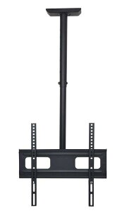 JAPANNEXT �e���r�V�݂���� 32-75�C���`�t��PC���j�^�[ TV�Ή� �V�䂩��̋�����776�`1004mm�ɒ��� ��U��360° �`���g-3/+10°VESA�}�E���g�ő�400x400mm �ω׏d45KG JN-CMT45-44-360FC