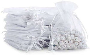 CCINEE �В��� �I�[�K���W�[ ���b�s���O �� 6.5×8.5CM 100�� �|�v�� � �v���[���g �M�t�g ���� ���n �������� (6.5×8.5CM 100��, �z���C�g)