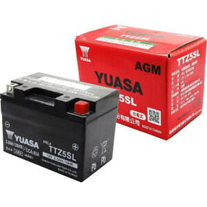 ��p���A�T TTZ5SL �V�[���h�^ AGM �o�C�N�p�o�b�e���[ (TAIWAN YUASA) �t���[�d��