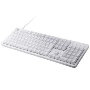 �G���R�� ���J�j�J���L�[�{�[�h Leggero �L�� �t���T�C�Y N�L�[���[���I�[�o�[�Ή� 5000���񍂑ϋv�X�C�b�`�̗p ���� �z���C�g TK-MC50UKTWH