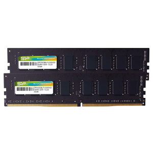 �V���R���p���[ SP Silicon Power�f�X�N�g�b�vPC�p ������ DDR4 3200 PC4-25600 32GB x 2�� (64GB) 288Pin 1.2V CL22 SP064GBLFU320X22