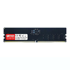 WINTEN �f�X�N�g�b�vPC�p������ DDR5-4800 16GB 288Pin CL40 1.1V SODIMM SDRAM �����������[ ���݃������[�y5�N�E�����zWT-LD4800-16GB