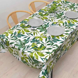 �X�^�C���f�R�[��(STYLE Decor) �e�[�u���N���X ���~�l�[�g �r�j�[�� �h�� �k�� ������� 140cm×180cm �{�^�j�J�����[�t W4800810