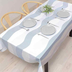 �X�^�C���f�R�[��(STYLE Decor) �e�[�u���N���X ��100% ������� �����` �k�� 120×150cm �X�^���_�[�h �}���� �u���[ W4700100