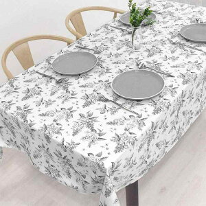 �X�^�C���f�R�[��(STYLE Decor) �e�[�u���N���X ��100% ������� �����` �k�� 142×180cm �X�^���_�[�h ���C���b�N ���m�N���[�� W4704310