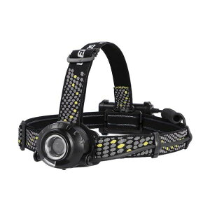 GENTOS HEAD WARS�V���[�Y LED�w�b�h���C�g ���P�x���FLED IP64 �ő�520lm ��p�[�d�r(�ʔ�)/�P3�`�A���J���d�r3��(�e�X�g�p�t��)���p HW-G433HD