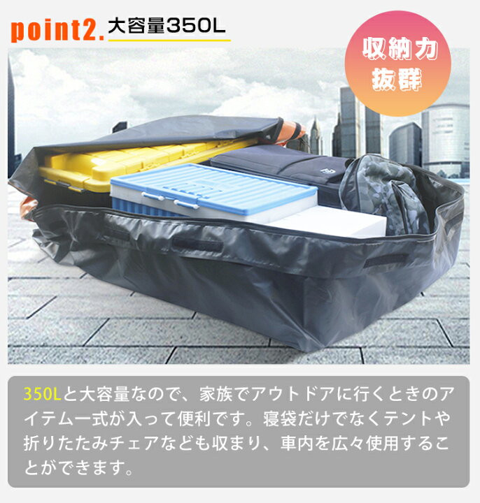 楽天市場】ルーフボックス ルーフバッグ ルーフキャリアバッグ 完全 