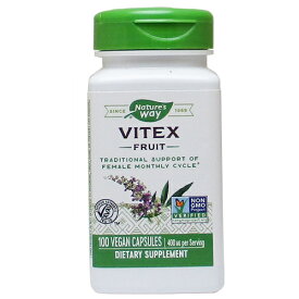 ヴィテックス ビテックス（チェイストツリー） 100粒 サプリメント 健康サプリ サプリ 植物 ハーブ 栄養補助 栄養補助食品 アメリカ カプセル 植物性エキス