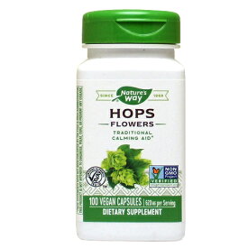 ホップスフラワー　100粒 サプリメント 健康サプリ サプリ 植物 ハーブ 栄養補助 栄養補助食品 アメリカ カプセル サプリンクス 植物性エキス