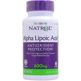 アルファリポ酸 600mg（タイムリリース型） 45粒 サプリメント 美容サプリ サプリ アルファリポ酸 αリポ酸 α-リポ酸 栄養補助 栄養補助食品 アメリカ タブレット サプリンクス
