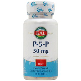 P-5-P（活性型ビタミンB6） 50粒 サプリメント 健康サプリ サプリ ビタミン ビタミンB6 栄養補助 栄養補助食品 アメリカ タブレット
