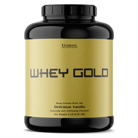 【楽天スーパーSALE限定価格】【在庫限り】【デリシャスバニラ味】ホエイゴールド（WPH、WPI、WPCブレンド） 2.27kg｜ホエイプロテイン WHEY GOLD Whey Protein トレーニング 運動 筋トレ ワークアウト ジム スポーツ Ultimate Nutrition