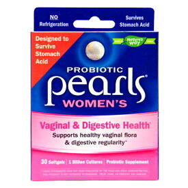 プロバイオティック パールズ ウーマンズ（女性用乳酸菌ブレンド） 30粒lプロバイオティクス10億個の善玉菌 小粒 飲みやすい おなかの調子をととのえる Probiotic Pearls Women's