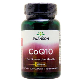 お得サイズ コエンザイムQ10 （CoQ10）100mg 100粒 サプリメント 美容サプリ サプリ コエンザイムQ10 お徳用 栄養補助 栄養補助食品 アメリカ ソフトジェル サプリンクス