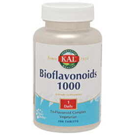バイオフラボノイド　1000mg 100粒 サプリメント 美容サプリ サプリ 栄養補助 栄養補助食品 アメリカ タブレット サプリンクス