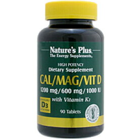 カルマグ ビタミンD3＆ビタミンK2（カルシウム＆マグネシウムを2：1の黄金バランスで） 90粒 サプリメント 健康サプリ サプリ ミネラル カルシウム アメリカ タブレット サプリンクス