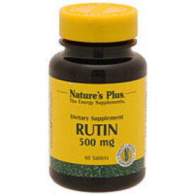 ルチン　500mg 60粒 サプリメント 美容サプリ サプリ Nature'sPlus ネイチャーズプラス 栄養補助 栄養補助食品 アメリカ タブレット