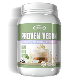 プルーブン ビーガン オーガニック ナチュラル プロテイン ※バニラチャイラテ 907g | Proven Vegan protein Gaspari ギャスパリ ガスパリ