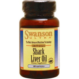 シャーク レバー オイル（サメ肝油） 550mg 60粒 サプリメント