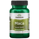 マカ 500mg (4倍濃縮 / 2000mg相当）60粒lハーブ スワンソン Swanson サプリメント 海外サプリ アメリカサプリ 男女元気 サポート