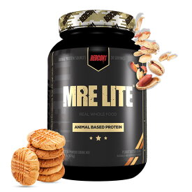 MRE LITE（アニマルベース / リアルホールフード プロテイン）　ピーナッツバタークッキー　870g