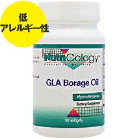 GLA ボラージオイル 1000mg（ガンマリノレン酸240mg含有） 30粒 サプリメント 健康サプリ サプリ 植物 ハーブ 栄養補助 栄養補助食品 アメリカ ソフトジェル 植物性エキス