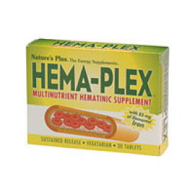 ヘマ プレックス（マルチビタミン＆ミネラル）30粒 サプリメント 健康サプリ サプリ ビタミン マルチビタミン 栄養補助 栄養補助食品 アメリカ タブレット サプリンクス