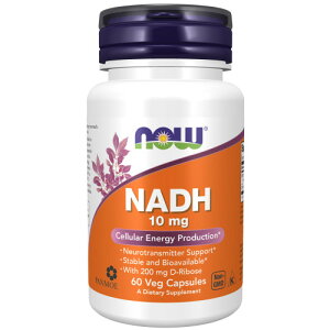 NADH 10mg�^60�x�W�J�v�Z��[Reduced Nicotinamide Adenine Dinucleotide�^NMN�^�Ҍ��^�j�R�`���A�~�h�A�f�j�� �W�k�N���I�`�h�^NOW�^�i�E�t�[�h�^�T�v�������g�^�A�����J�T�v���^�T�v�}�[�g�^SupmartUSA�^071-03
