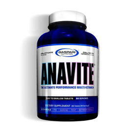 Anavite アナバイト／180粒（タブレット）[カルニチン ベータアラニン アクティブシニア応援 ギャスパリ Gaspari Nutrition ガスパリ サプマート SupmartUSA 232-10066]