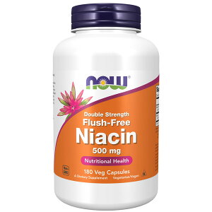 NOW@iCAVir^~B3jtbVt[ 500mg^180xWJvZ[r^~BQ Flush-Free Niacin CmVg[ Tvg iEt[Y NOW FOODS AJTv Tv}[g SupmartUSA 071-00500]