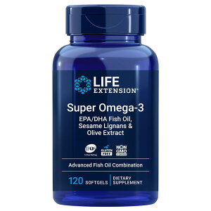 �X�[�p�[�I���K3 120�\�t�g�J�v�Z��[Super Omega-3 EPA DHA Sesame Lignans Olive �t�B�b�V���I�C�� �Z�T�~���O�i�� �I���[�u�G�L�X LIFE EXTENSION ���C�t�G�N�X�e���V���� 137-00982]