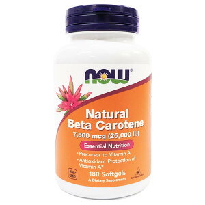 �i�`�������x�[�^�J���e�� 25000IU �^180�\�t�g�J�v�Z��[���J���`���^Beta Carotene�^�r�^�~��A�^�܁^���^���^�T�v�������g�^NOW�i�E�t�[�h�^�A�����J�T�v���^�T�v�}�[�g�^SupmartUSA�^071-00322]