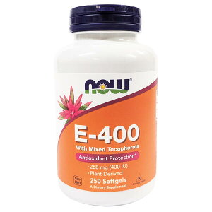 E-400�i�����g�R�t�F���[���z���j268mg�i400IU�j�^250�\�t�g�W�F��[1��1���^�r�^�~��E�^���e�T�v���^�T�v�������g�^�i�E�t�[�Y�^NOW FOODS�^�A�����J�T�v���^�T�v�}�[�g�^SupmartUSA�^071-00894]