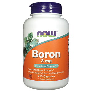 { (zEf) 3mg^250JvZ[Boron NOW iEt[h Tvg AJTv Tv}[g SupmartUSA 071-01412]