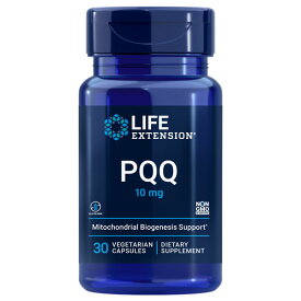 【ポイント10倍 5/16(土) 1:59まで※要エントリー】LIFE EXTENSION PQQ（ピロロキノリンキノン）10mg／30ベジカプセル