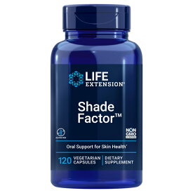 【ポイント10倍 5/16(土) 1:59まで※要エントリー】シェードファクター／120ベジカプセル[Shade Factor／LIFE EXTENSION／ライフエクステンション／サプリメント／アメリカサプリ／サプマート／SupmartUSA／41357]