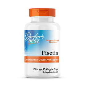 DOCTOR'S BEST（ドクターズベスト）フィセチン with ノボセチン 100mg／30ベジカプセル