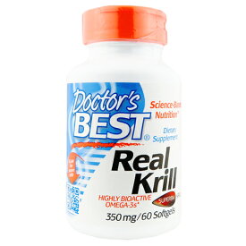 リアルクリル／60ソフトカプセル[ドクターズベスト／DOCTOR'S BEST／サプリメント／アメリカサプリ／サプマート／SupmartUSA／142-00224]