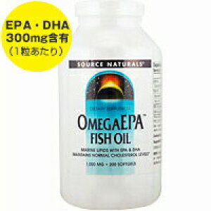 TCY IK EPA tBbVIC 1000mg 200 Tvg NTv Tv DHA EPA  h{⏕ h{⏕Hi AJ \tgWF Tv}[gUSA Omega EPA Fish OilSource Naturals
