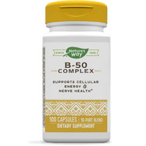 Nature's Way�i�l�C�`���[�Y�E�F�C�jB-50 Complex 100�� �r�^�~��B�Q B�R���v���b�N�X ���N�ێ�