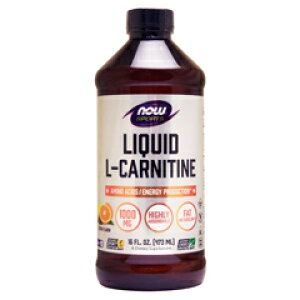 NOW L-�J���j�`�� ���L�b�h 1000mg �J�[�j�s���A �V�g���X 473ml L-�J���j�`�� ���L�b�h �T�v�������g