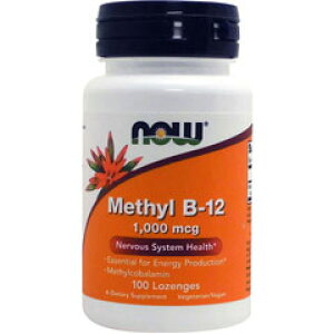 NOW�i�i�E�j���`�� �r�^�~��B12 1000mcg 100�� �r�^�~��B12 ���`���R�o���~�� �x�W�^���A��