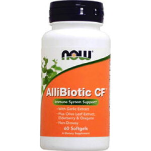 NOW Foods�i�i�E�t�[�Y�j�A���r�I�e�B�b�NCF 60�� �A���V�� �G���_�[�x���[