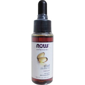 NOW 100�� �i�`�������r�^�~��E�I�C�� 23,000IU�i�I�[���X�L���j 30ml �t�F�C�X�I�C��100% Natural�@E-Oil 23,000 IU