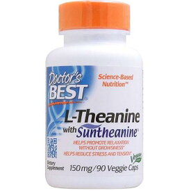 Doctor's Best（ドクターズベスト） ベスト サンテアニン Lテアニン 150mg 90粒